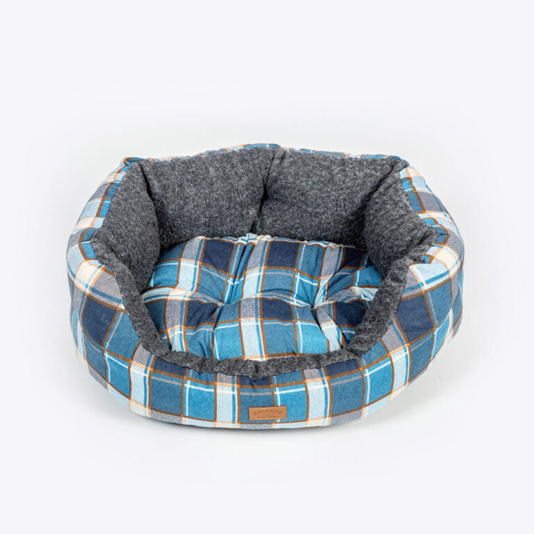 Danish Design - FatFace Fleece Check Deluxe Slumber Bed
